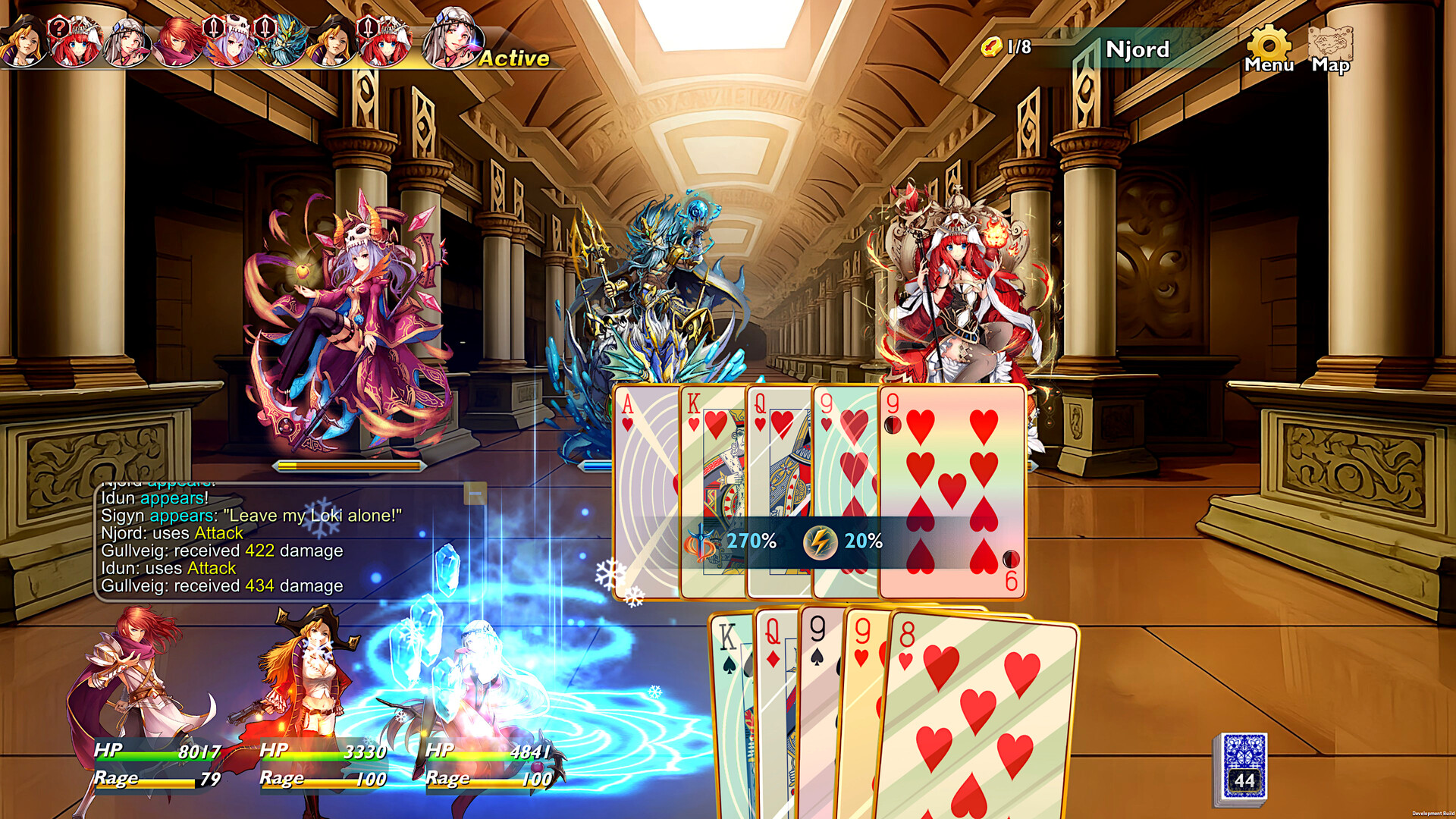 Eternal Dreams: Poker RPG screenshot #2