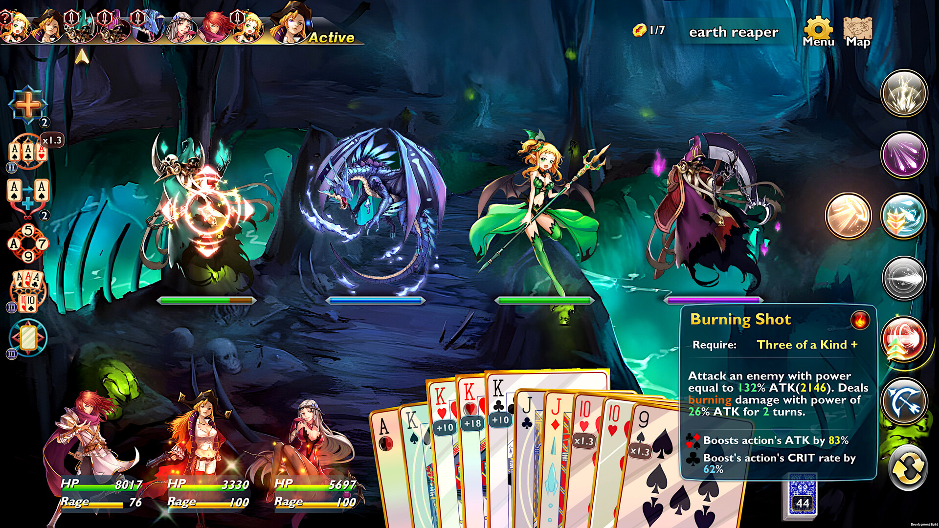 Eternal Dreams: Poker RPG screenshot #1