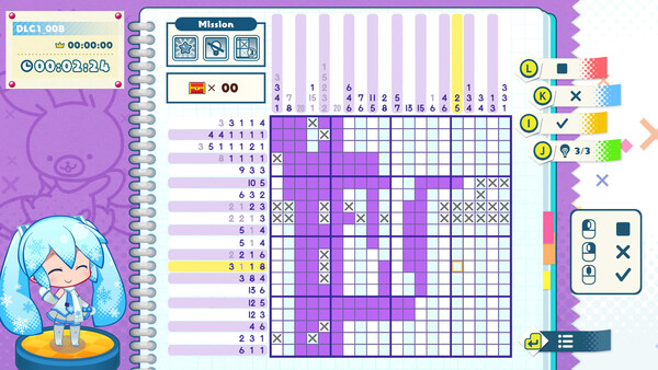Hatsune Miku Logic Paint S+ SNOW MIKU Sky Town