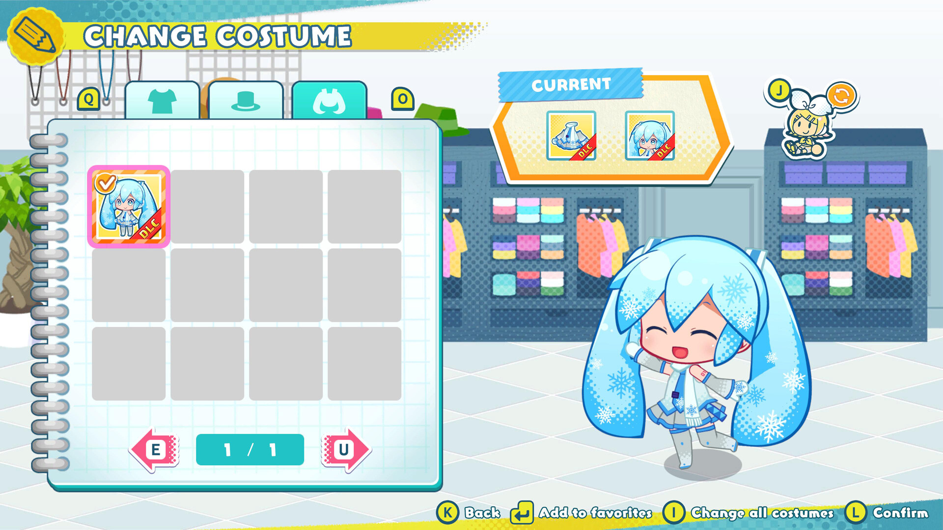 Hatsune Miku Logic Paint S+ SNOW MIKU Sky Town Featured Screenshot #1