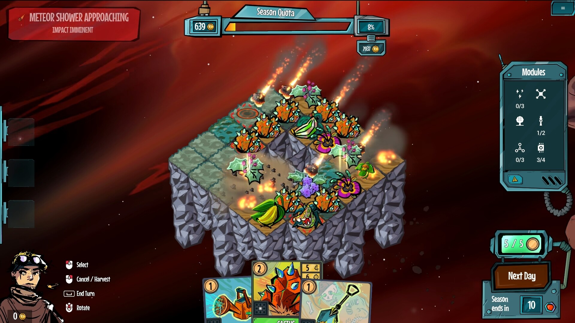 S.T.A.R.V.E.: Farming Roguelike Deckbuilder screenshot 2