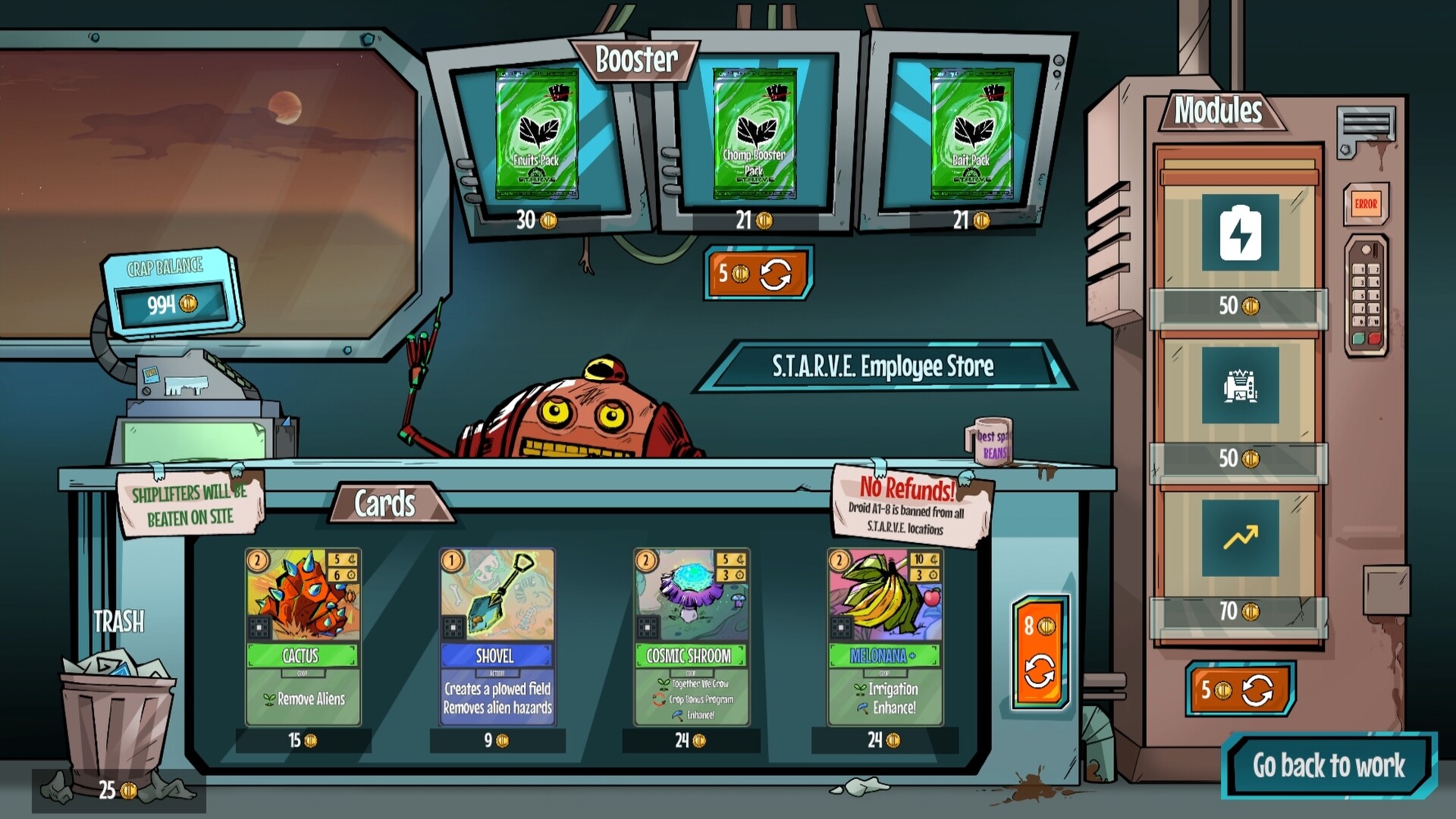 S.T.A.R.V.E.: Farming Roguelike Deckbuilder screenshot 6