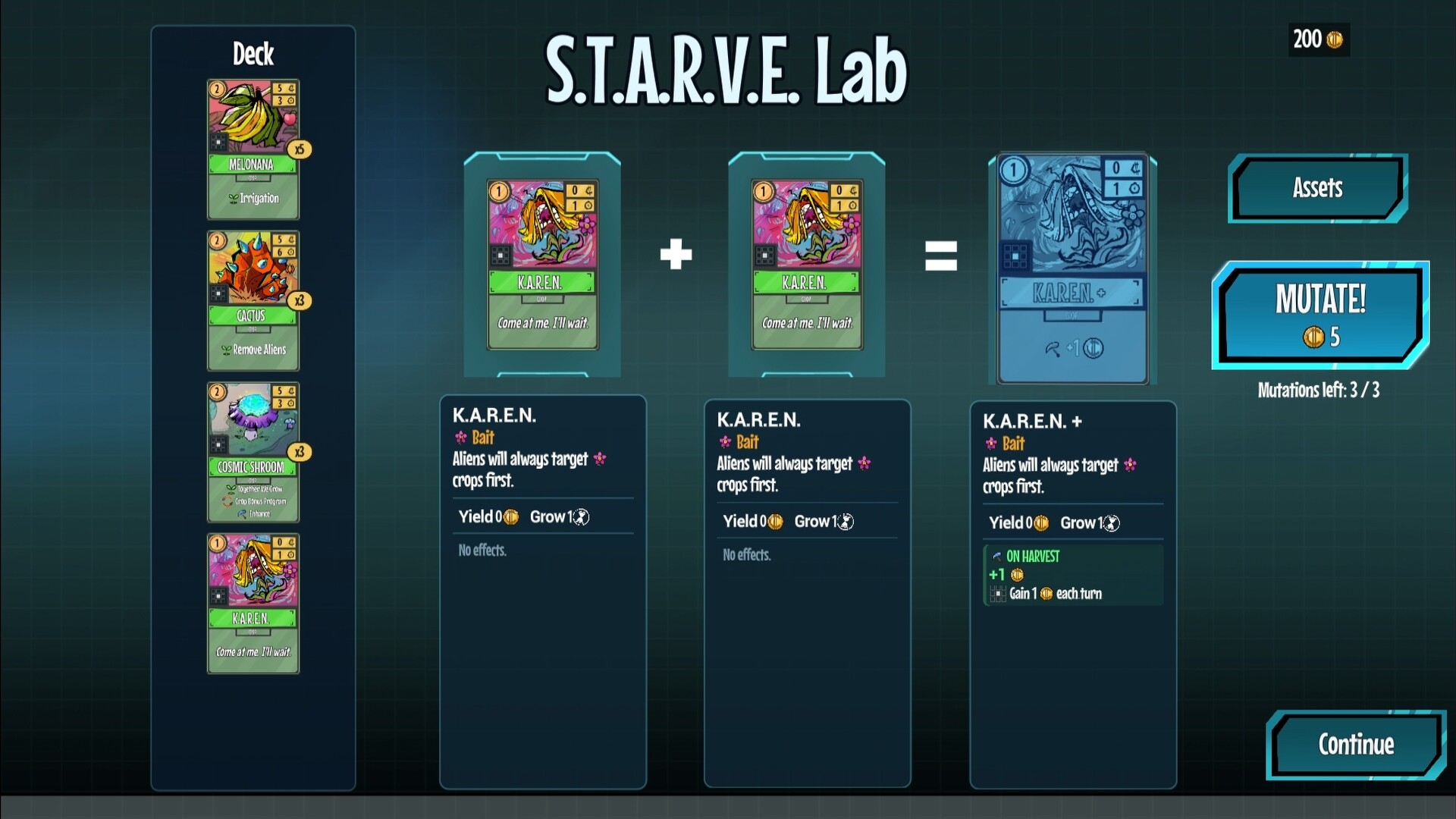 S.T.A.R.V.E.: Farming Roguelike Deckbuilder screenshot 10