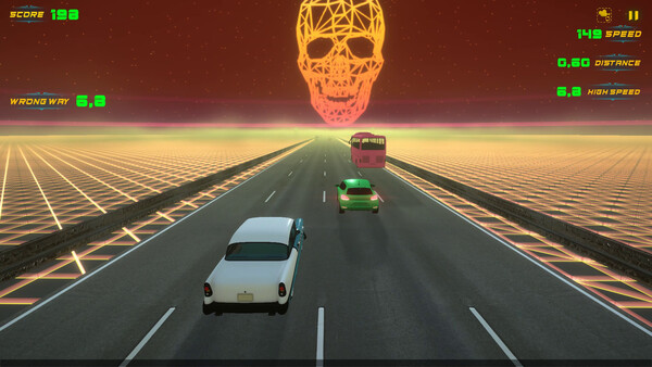 Скриншот из Neon Rush Highway