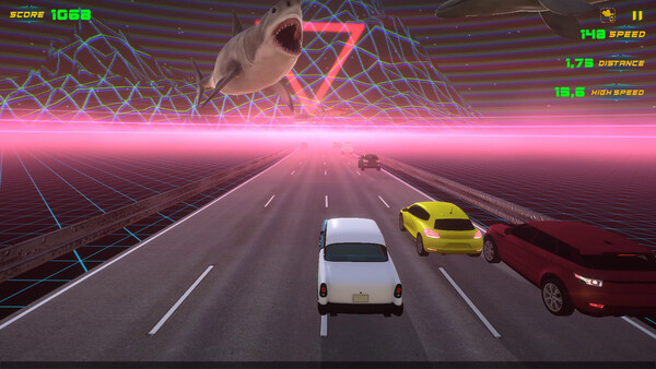 Скриншот из Neon Rush Highway