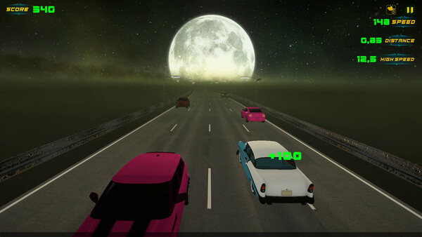 Скриншот из Neon Rush Highway