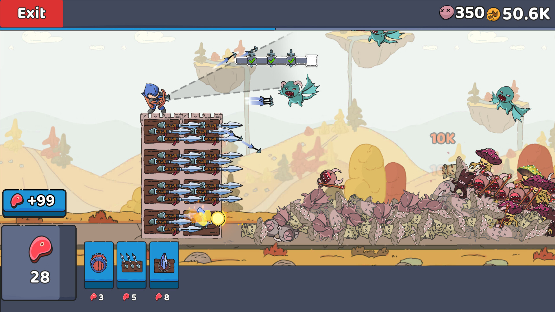 Tower vs Goblins: Fight & Defence screenshot #4