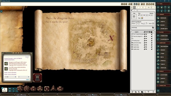 Fantasy Grounds - Handout Kit Art Pack
