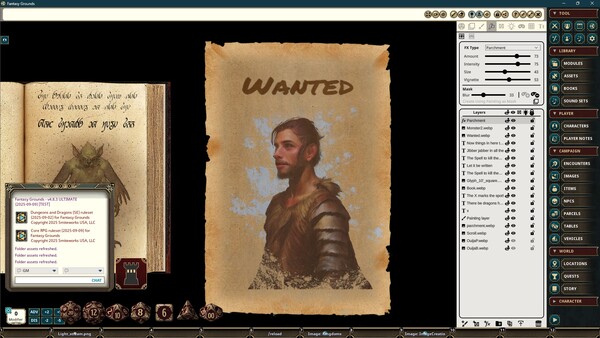 Fantasy Grounds - Handout Kit Art Pack