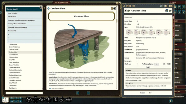 Fantasy Grounds - Tales of the Valiant - Monster Vault 2
