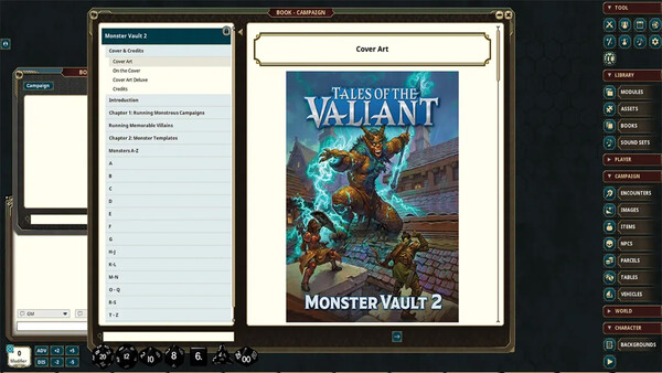 Fantasy Grounds - Tales of the Valiant - Monster Vault 2