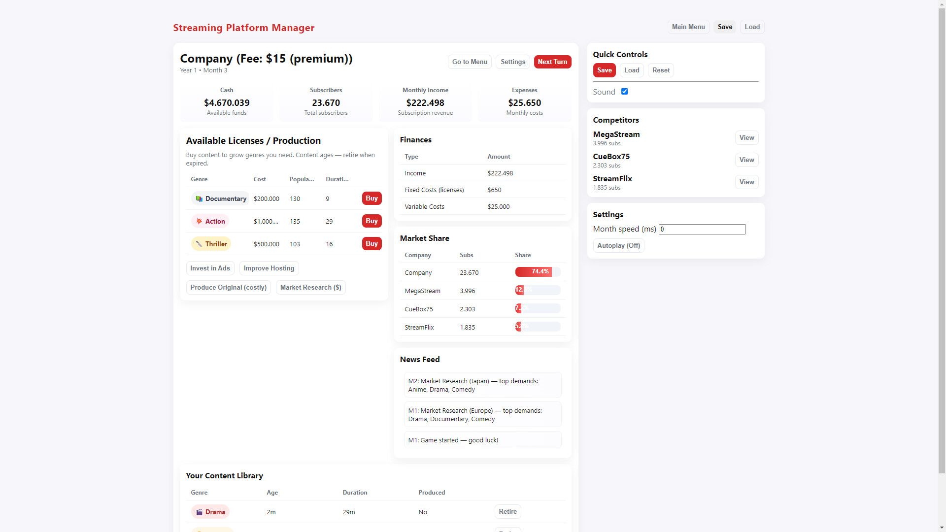Streaming Platform Manager screenshot #4