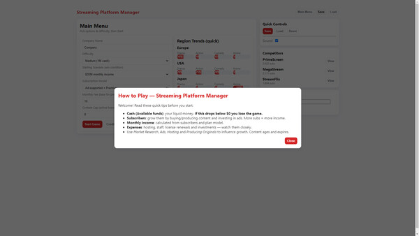 Streaming Platform Manager screenshot 3