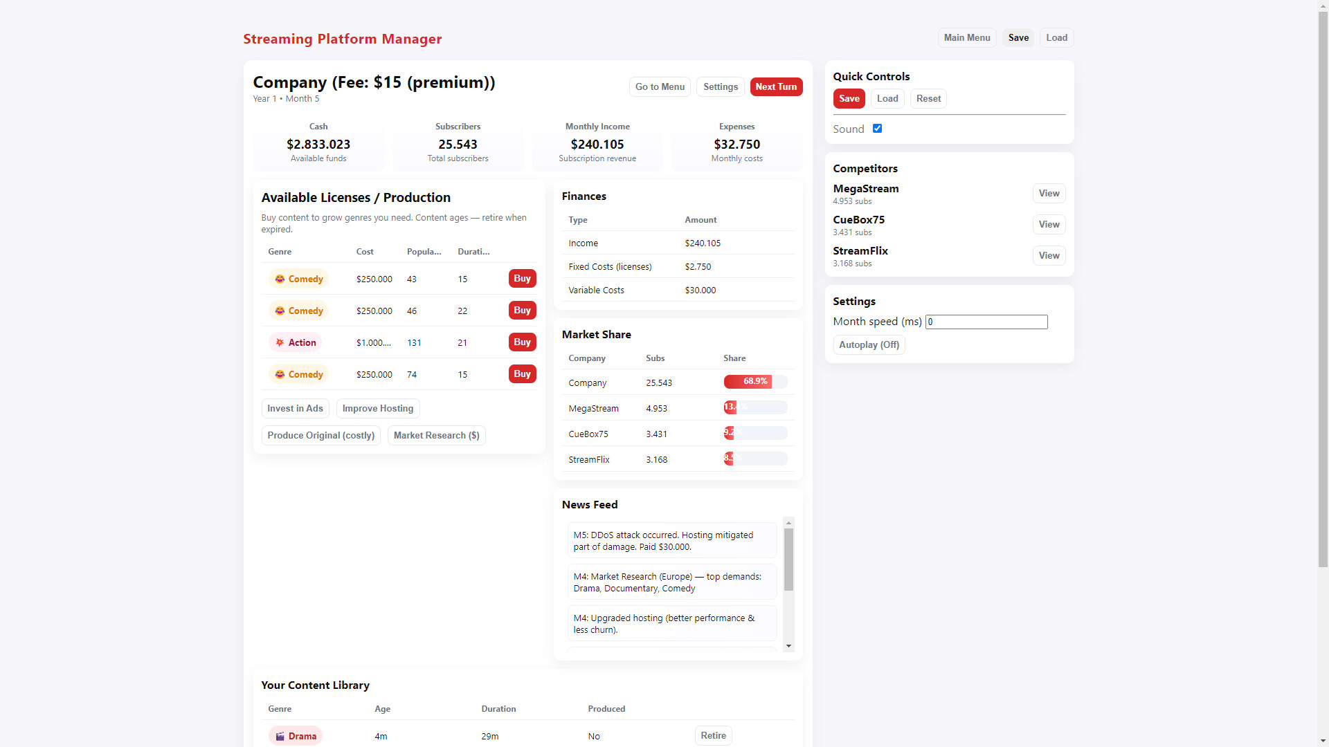 Streaming Platform Manager screenshot #5