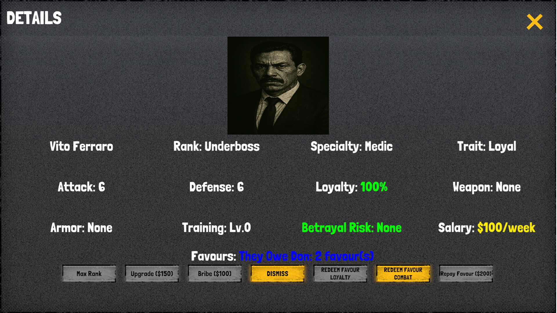 Noir Tycoon screenshot #5