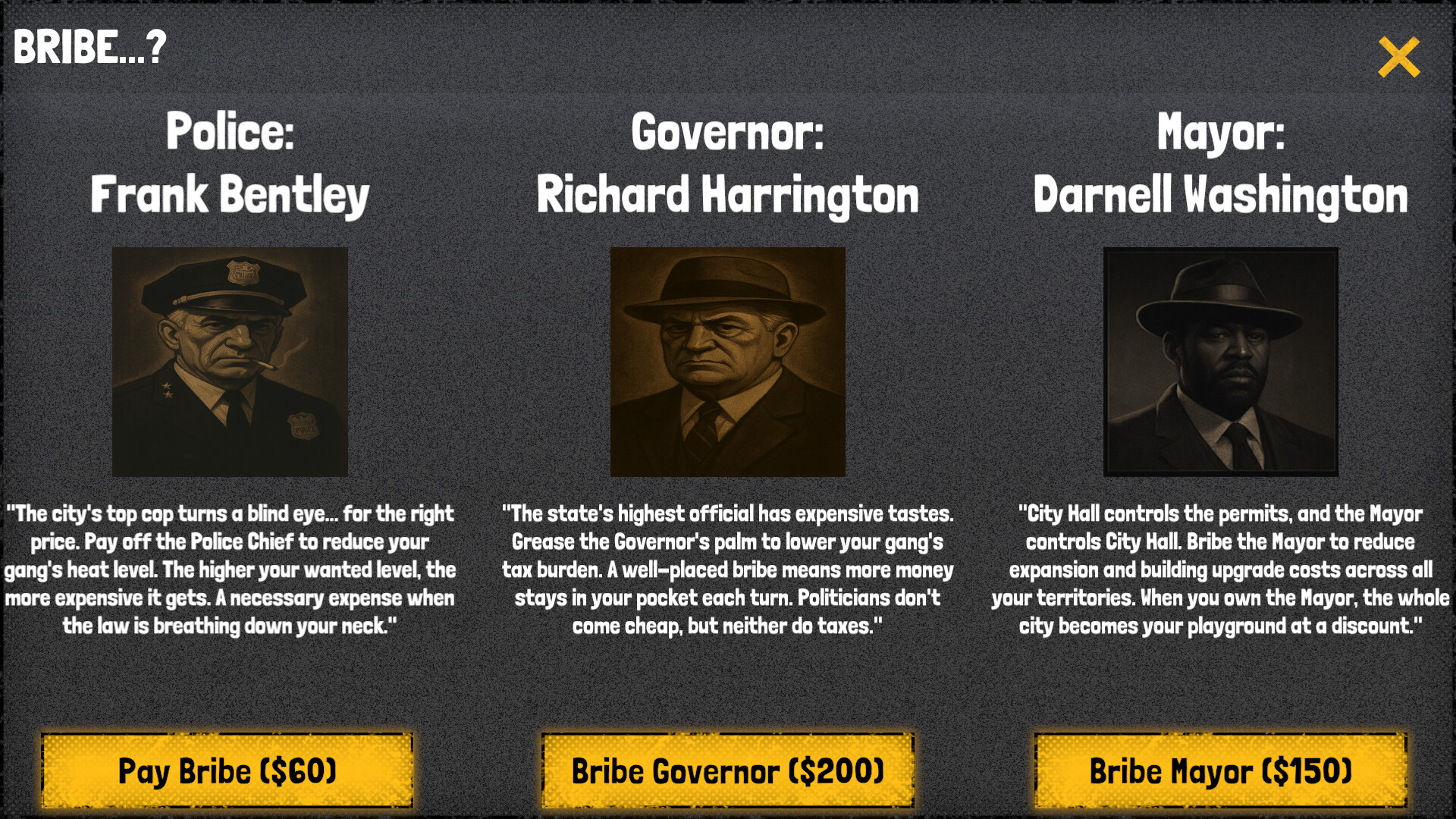 Noir Tycoon screenshot #2