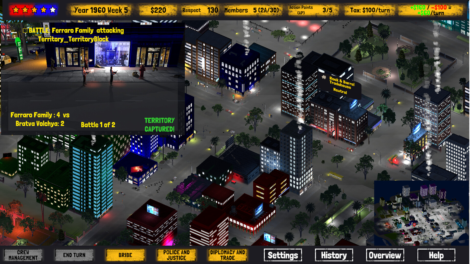Noir Tycoon screenshot #3