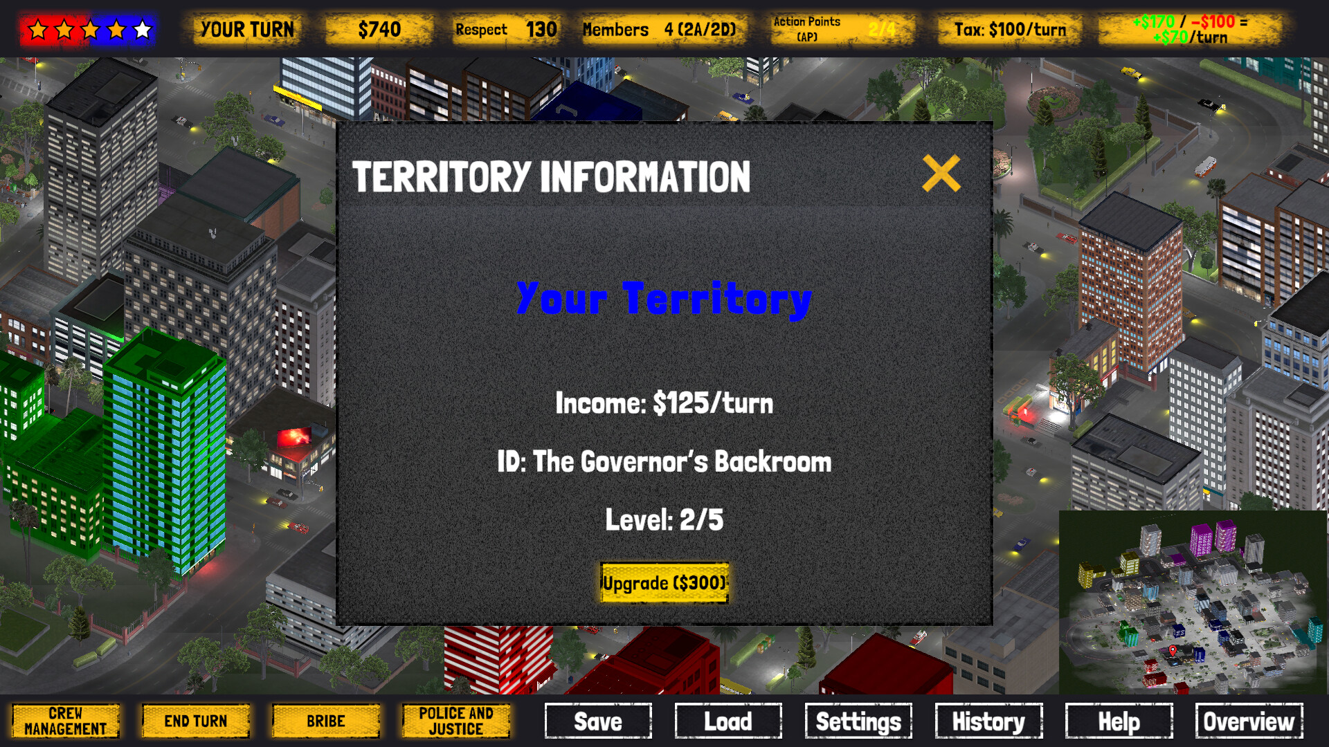 Noir Tycoon screenshot #5