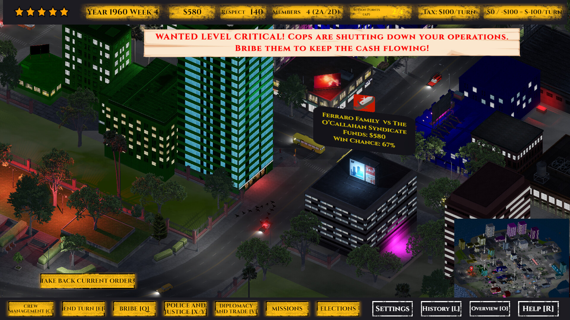 Noir Tycoon screenshot #4