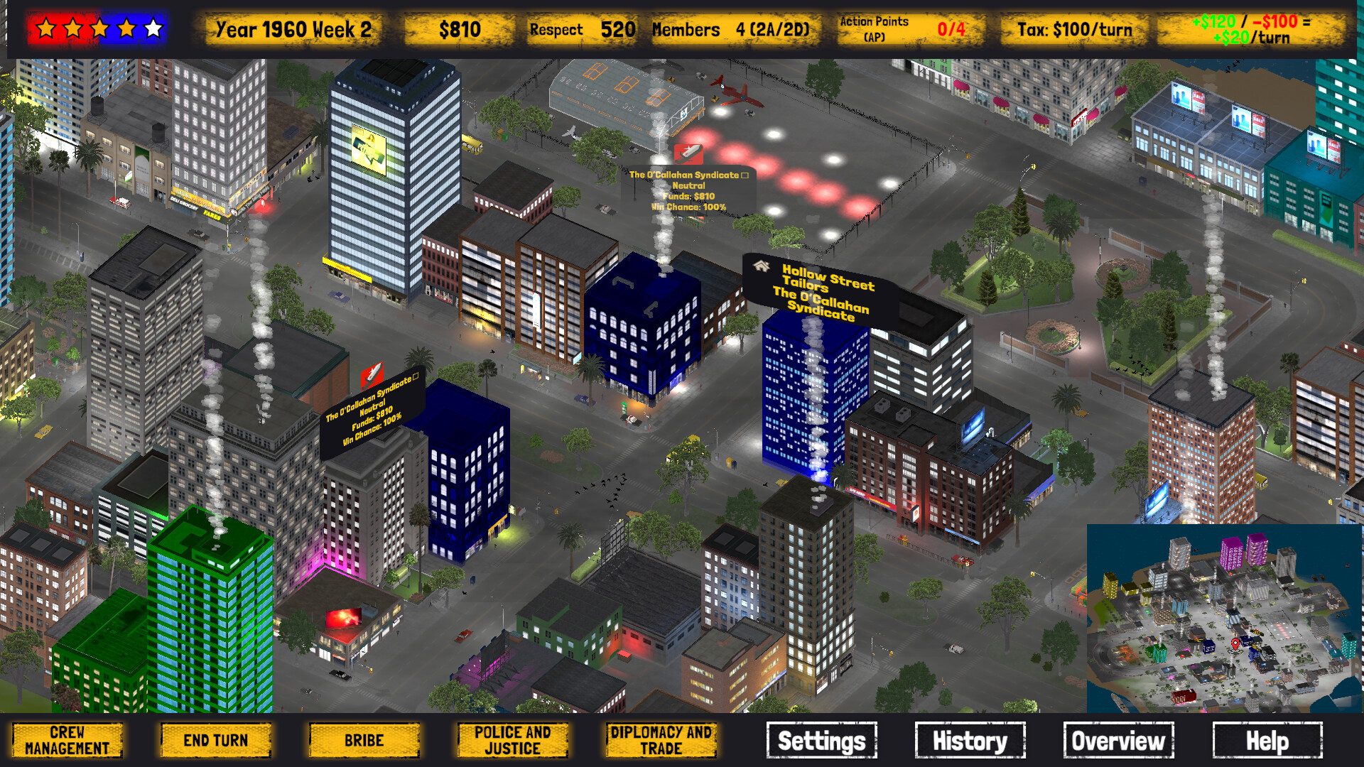 Noir Tycoon screenshot #2