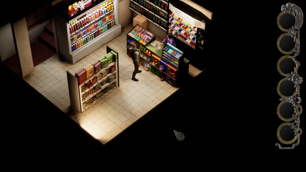 Screenshot of Something Beautiful gameplay showing in-action mechanics
