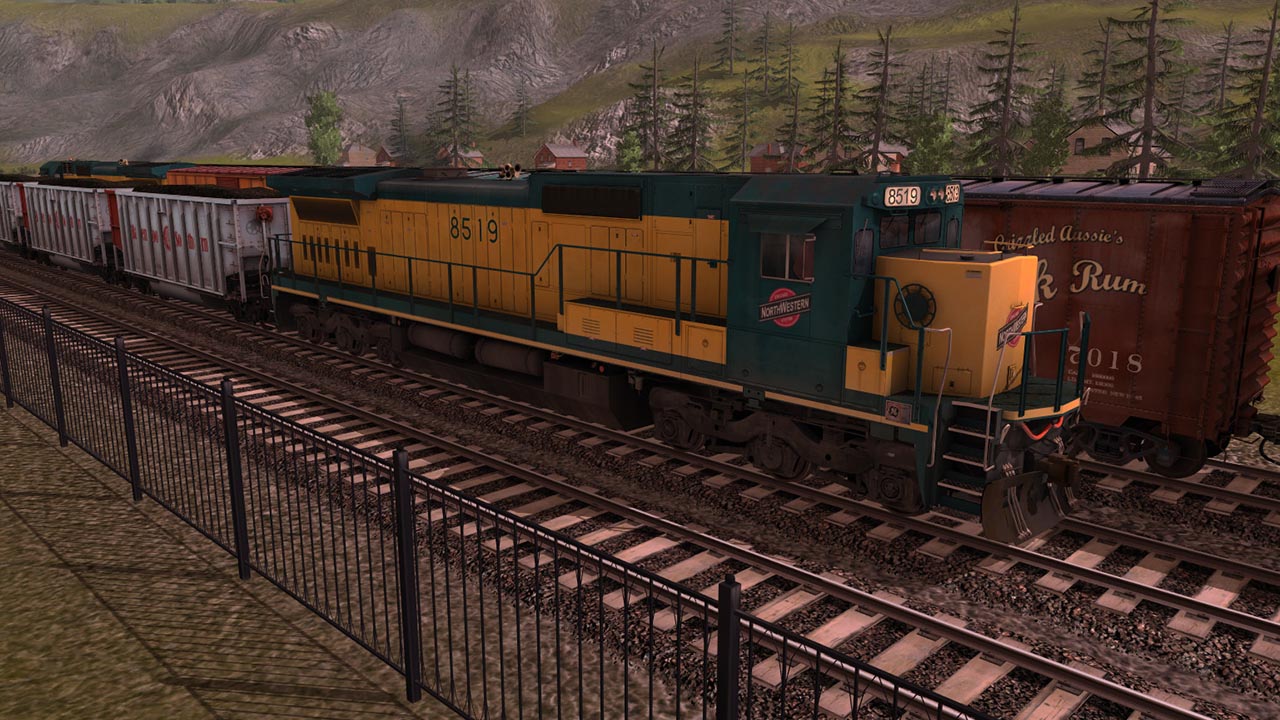 TANE DLC: Chicago & North Western GE C40-8 Featured Screenshot #1