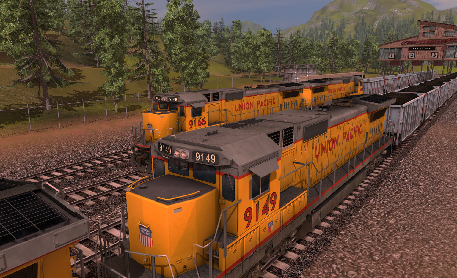 TANE DLC: Union Pacific GE C40-8 Featured Screenshot #1