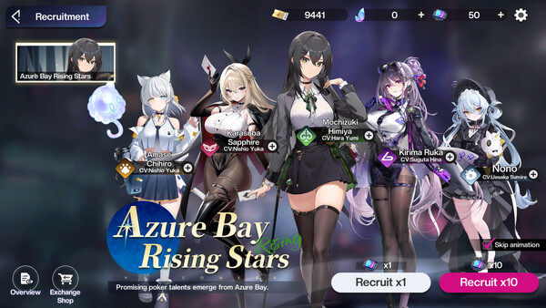 Poker Fate - Anime Girls Texas Hold'em