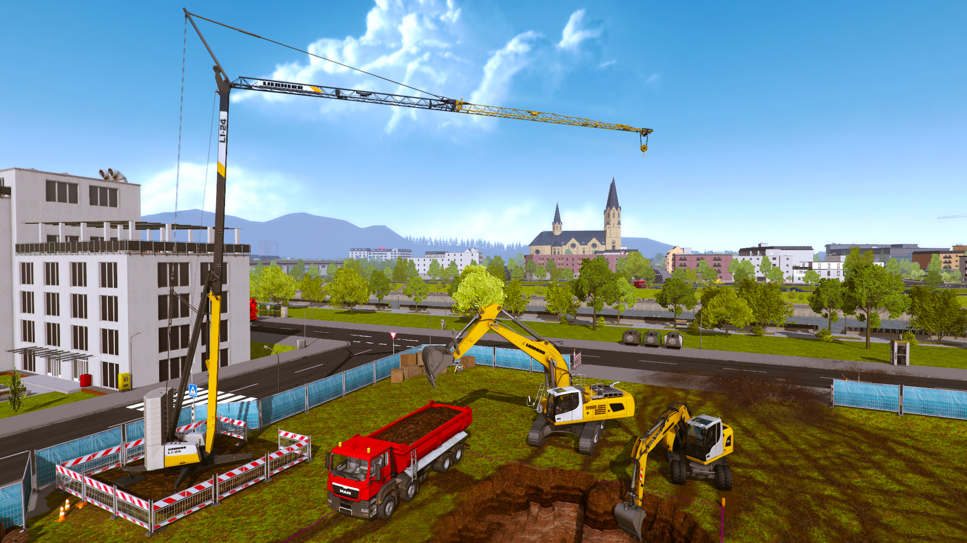 Construction Simulator 2015: LIEBHERR A 918 image 3
