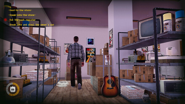 Screenshot of Vice Thief Simulator: 80s Nostalgia