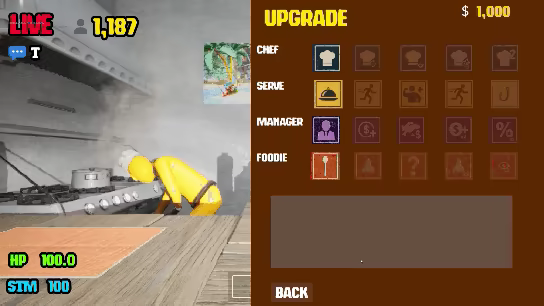 Survival Menu Live video 6