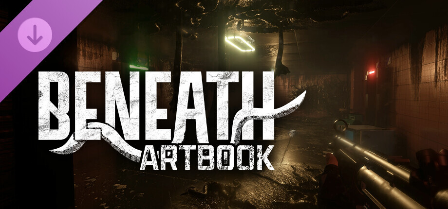 Beneath - Artbook cover art