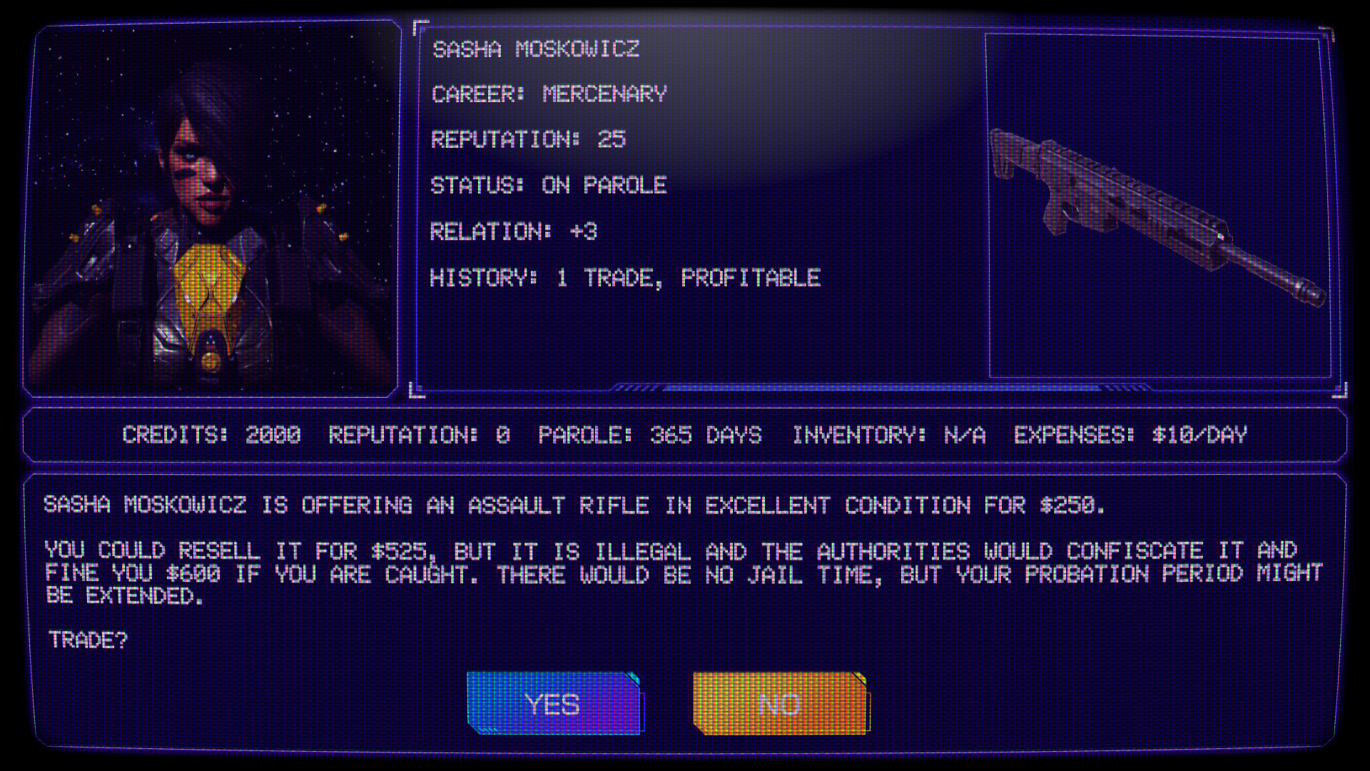 Black Market Space Station Shop Simulator screenshot 1