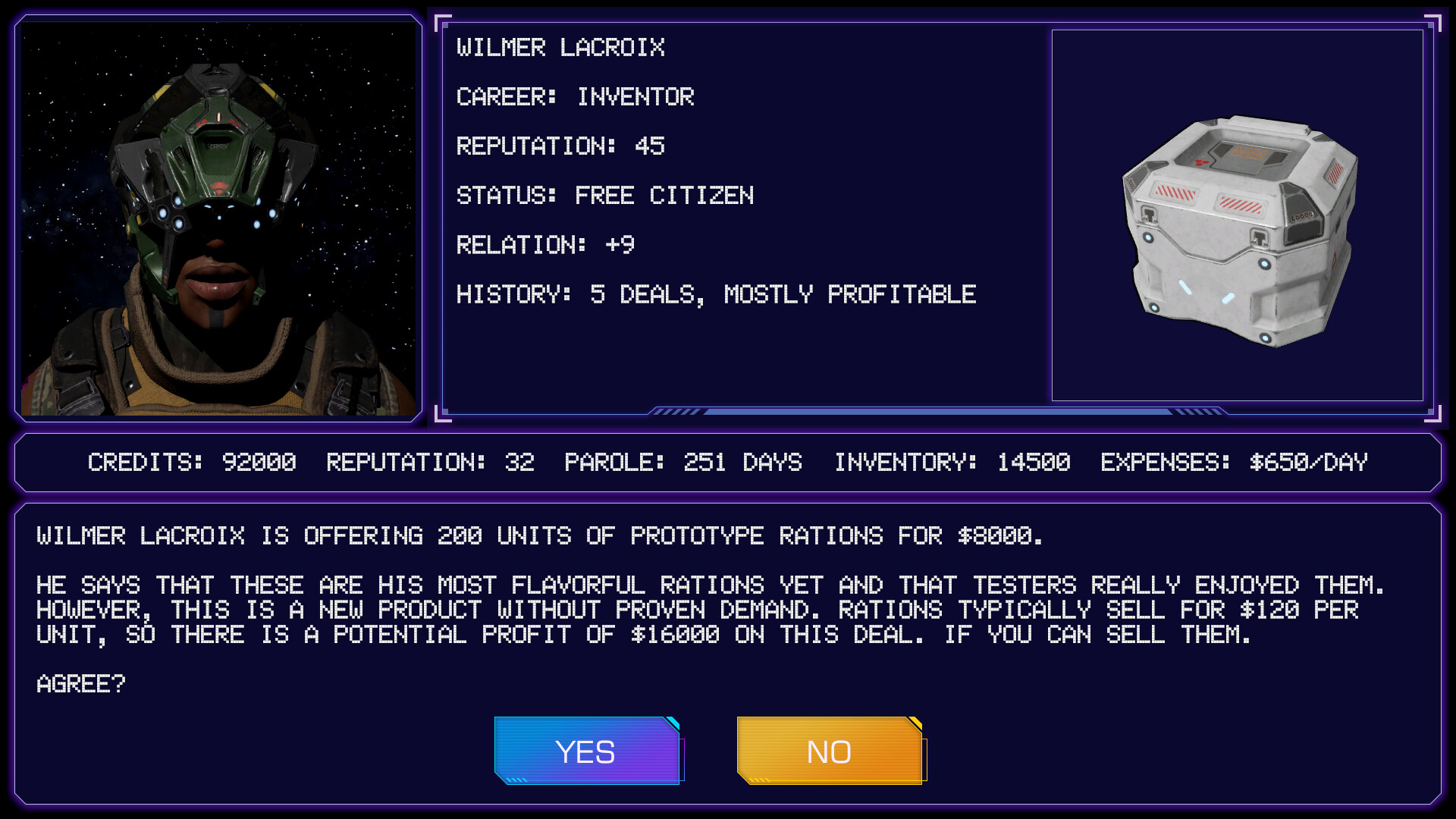 Black Market Space Station Shop Simulator screenshot 8