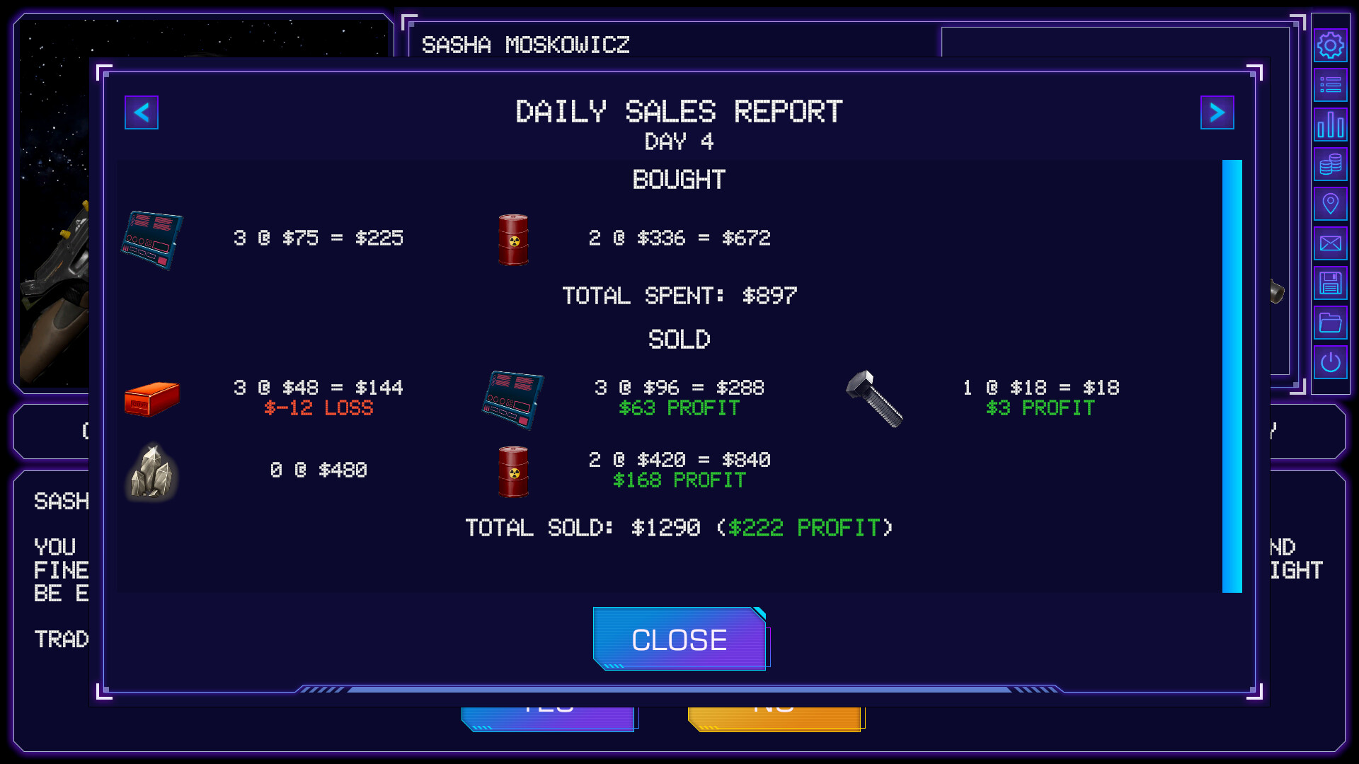 Black Market Space Station Shop Simulator screenshot 3