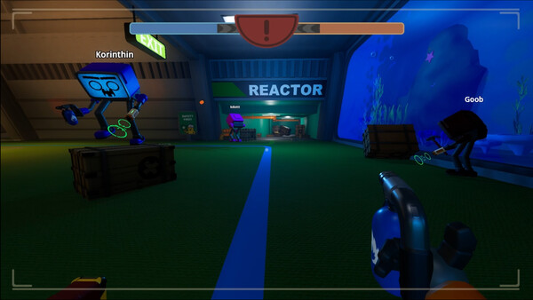 Screenshot of Workers Comp gameplay showing in-action mechanics