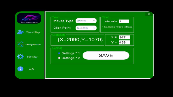 Скриншот из Auto Clicker - Macro