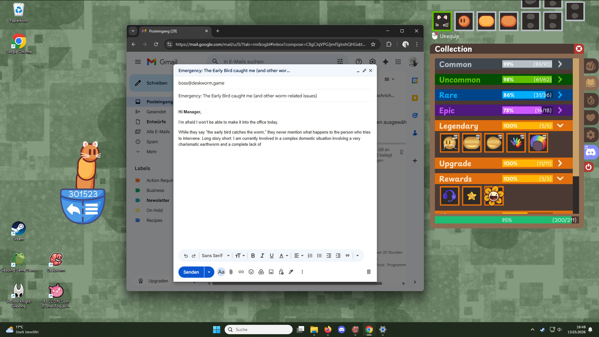 Deskworm screenshot #4