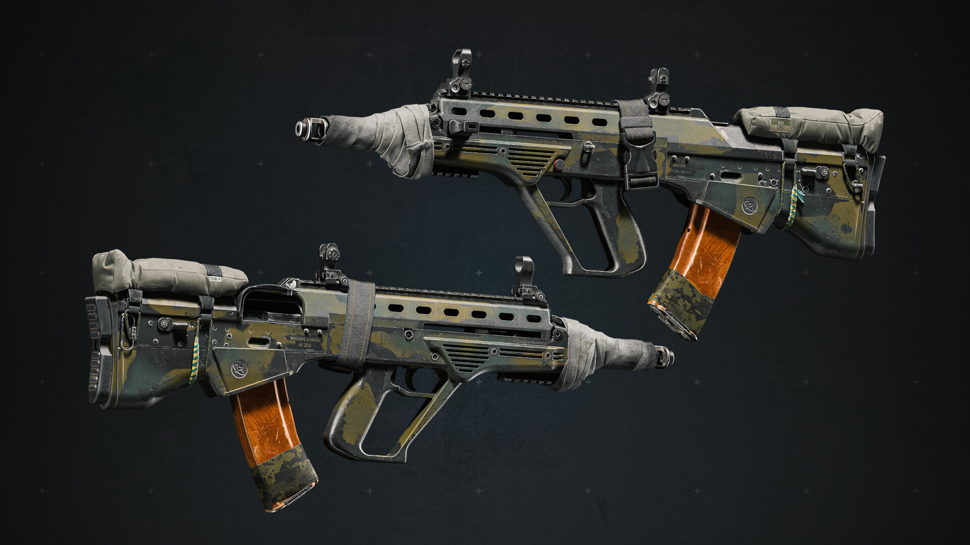 Скриншот Squad Weapon Skins - Kobzar Pack — кадр 6