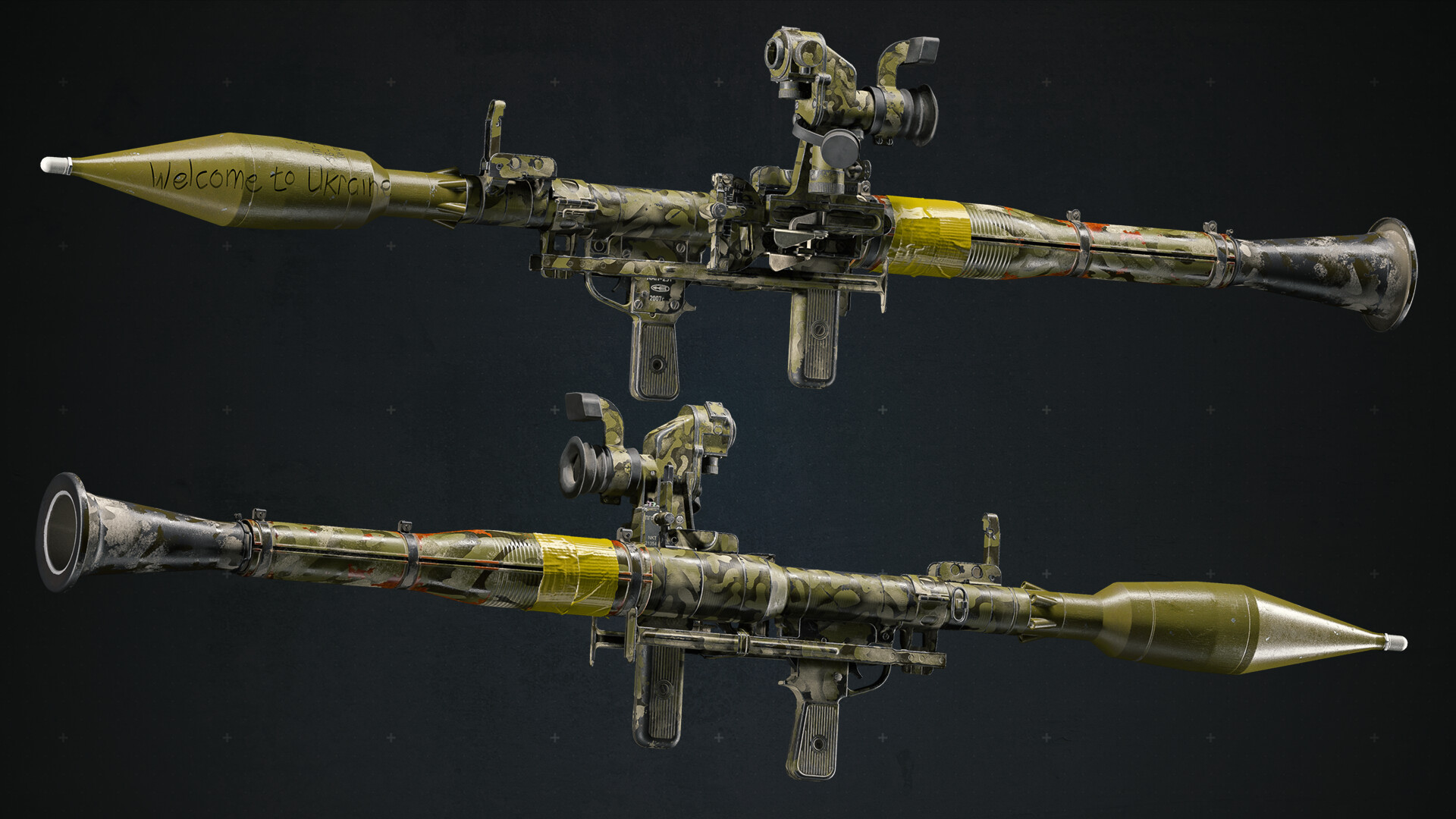 Скриншот Squad Weapon Skins - Kobzar Pack — кадр 11