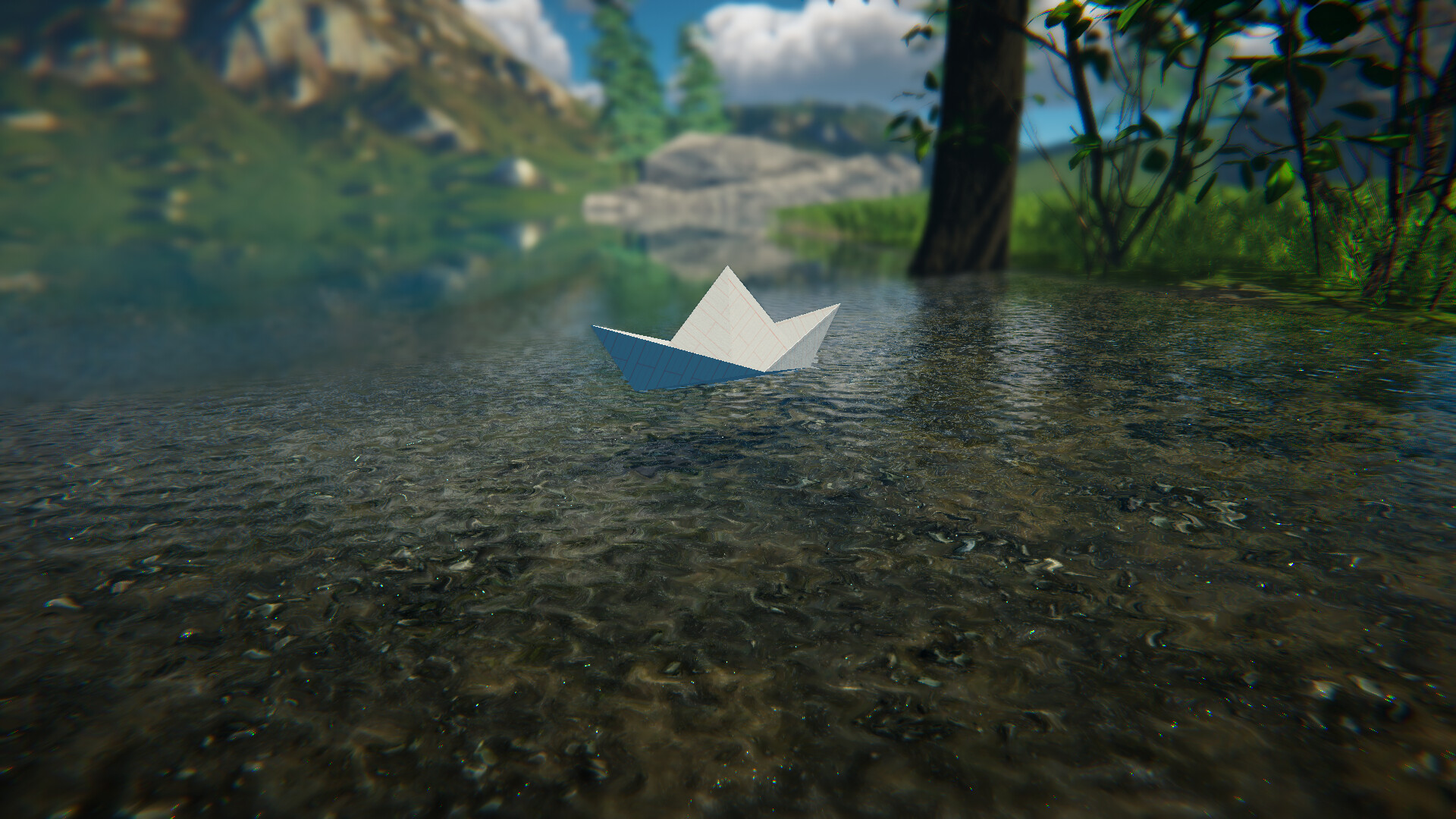 #1. Bottle Can Float - Paper Boat (Steam) بواسطة: Millwoo Studio