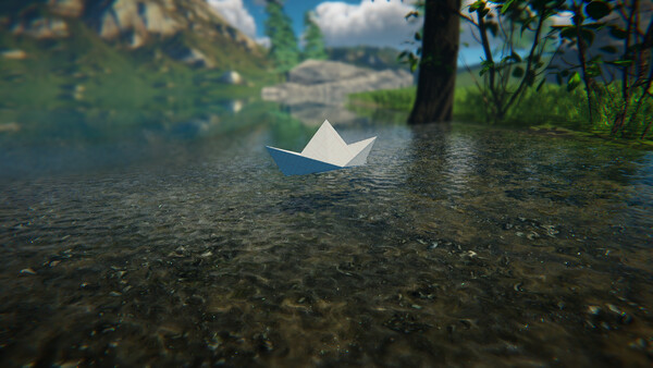 Bottle Can Float - Paper Boat for steam Bottle Can Float - Paper Boat for steam