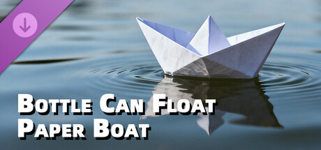 Bottle Can Float - Paper Boat Header Image