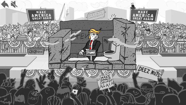 Smack The Trump gameplay screenshot