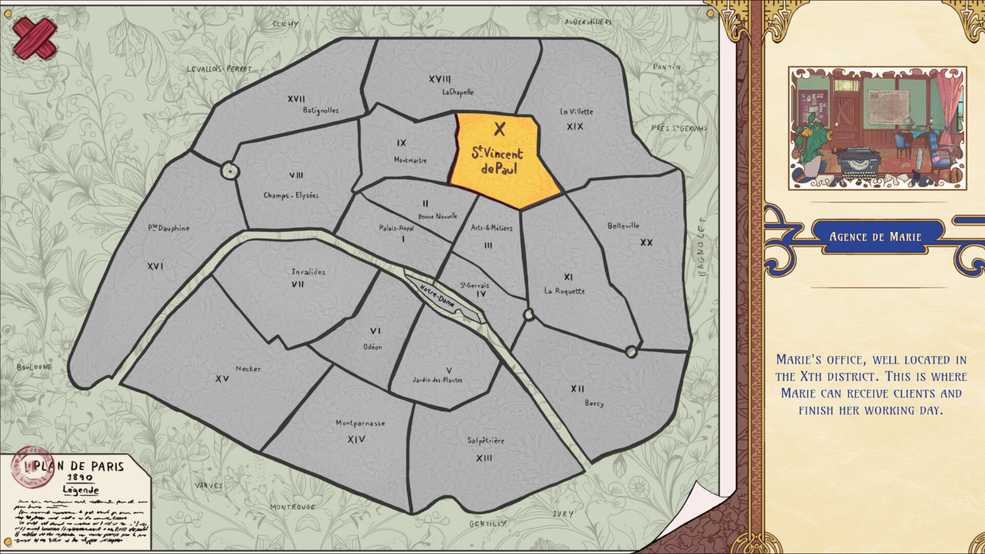 L'Agence - The Hearts of Paris screenshot #9