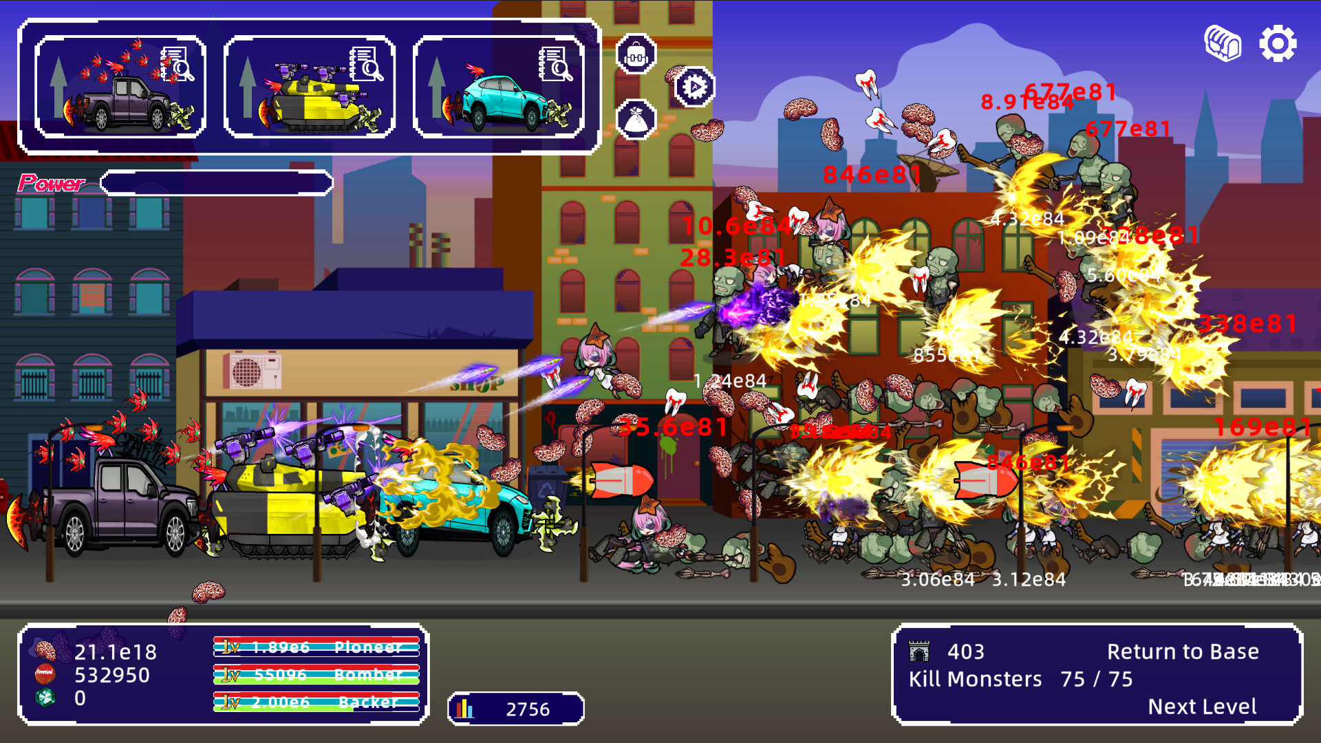 Bomb Vehicle The Idle Clicker - Doom Vanguard Tank Featured Screenshot #1