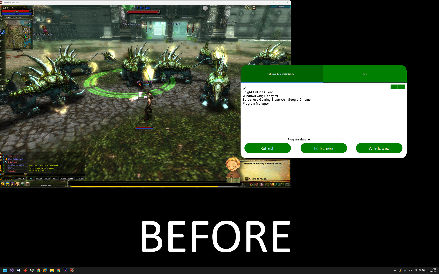 Fullscreen Borderless Gaming screenshot #1