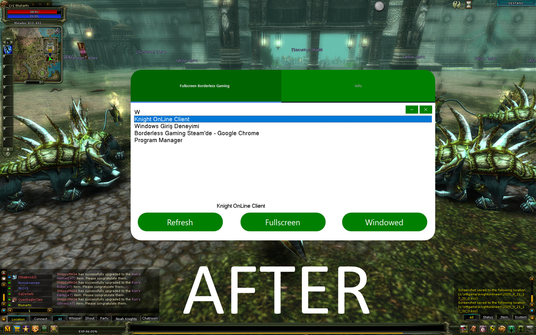 Fullscreen Borderless Gaming screenshot #2