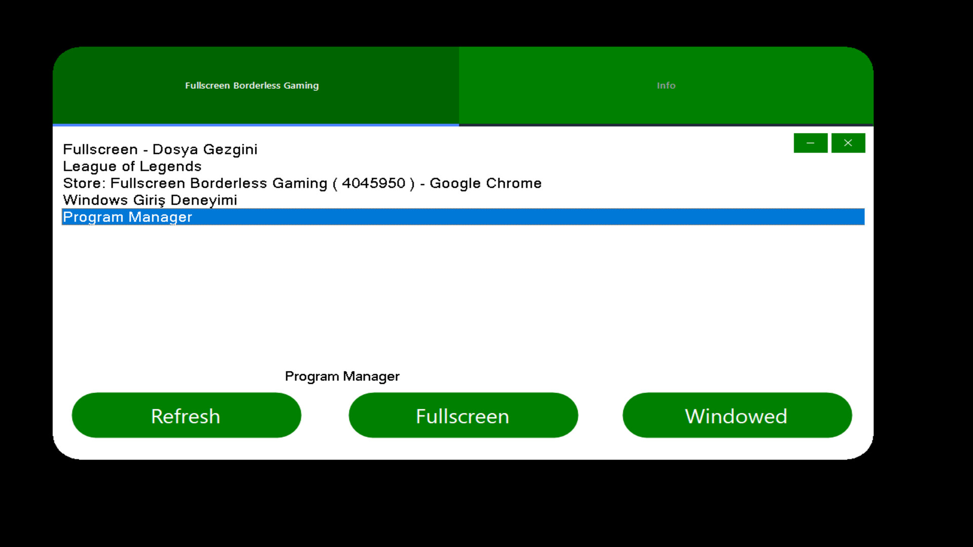 Fullscreen Borderless Gaming screenshot #5