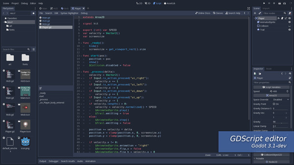 Godot Engine screenshot